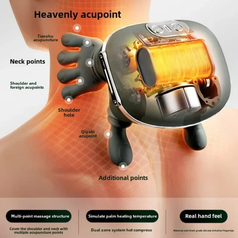 NormaPod - Portable Neck & Back Massager for Stress Relief